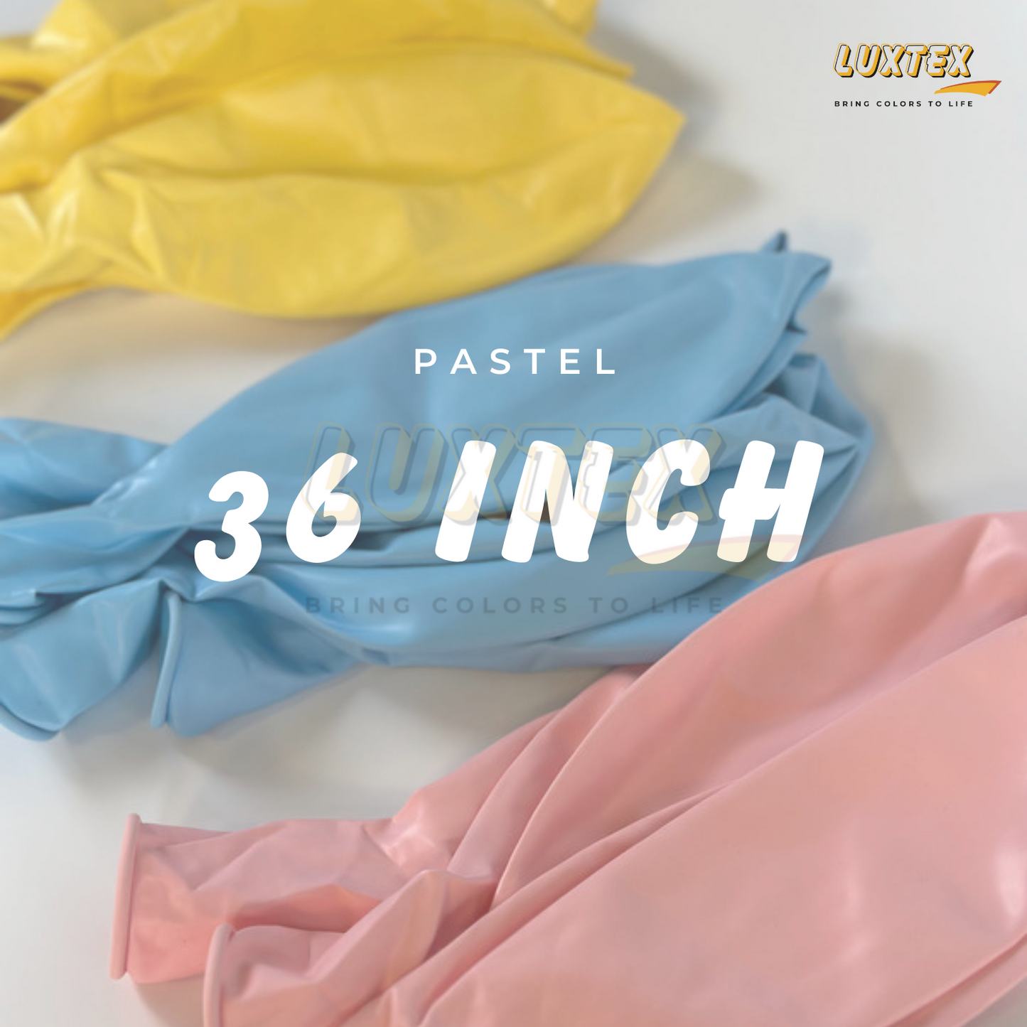 Luxtex 36 Inch High Quality Pastel Balloon