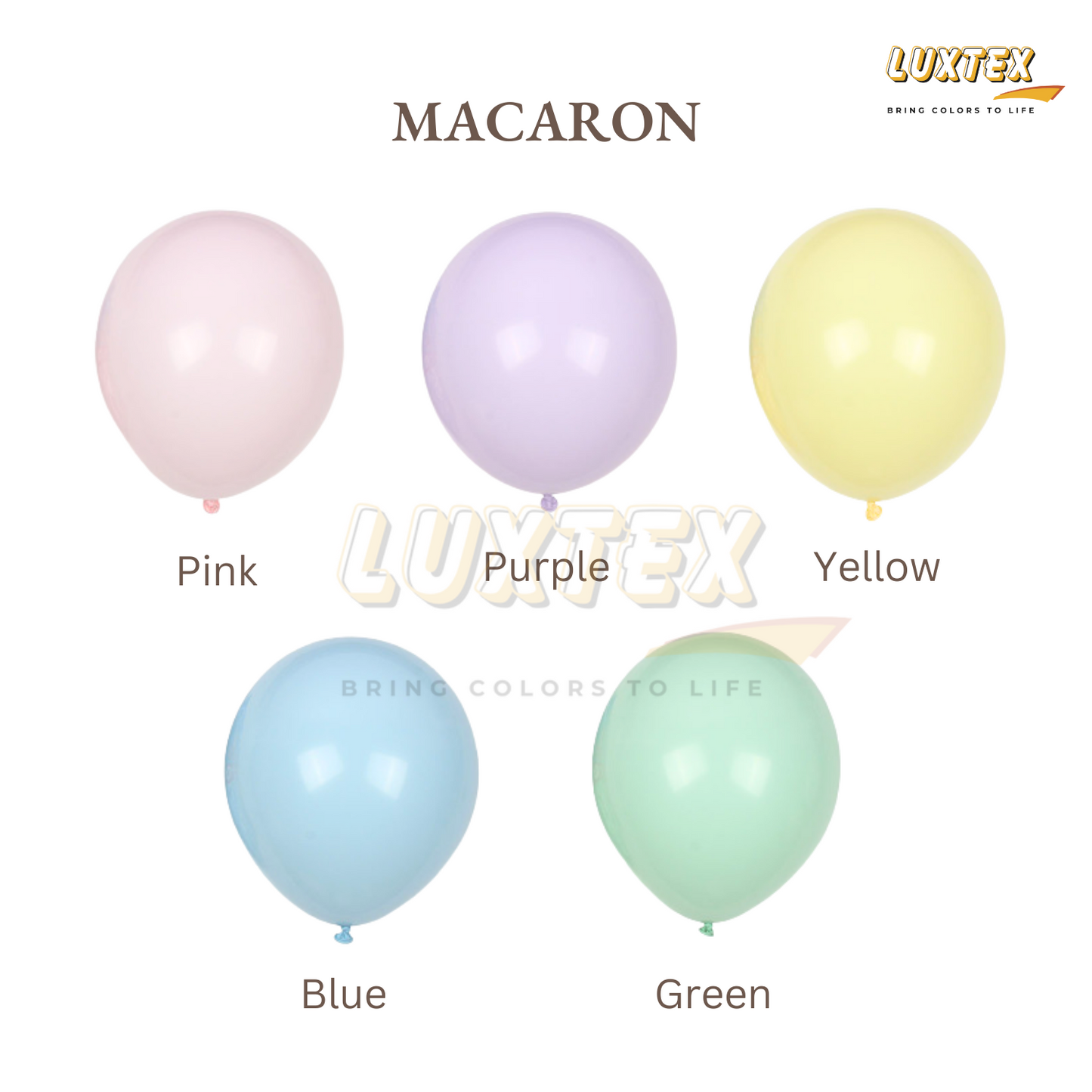 Luxtex 36 Inch High Quality Pastel Balloon