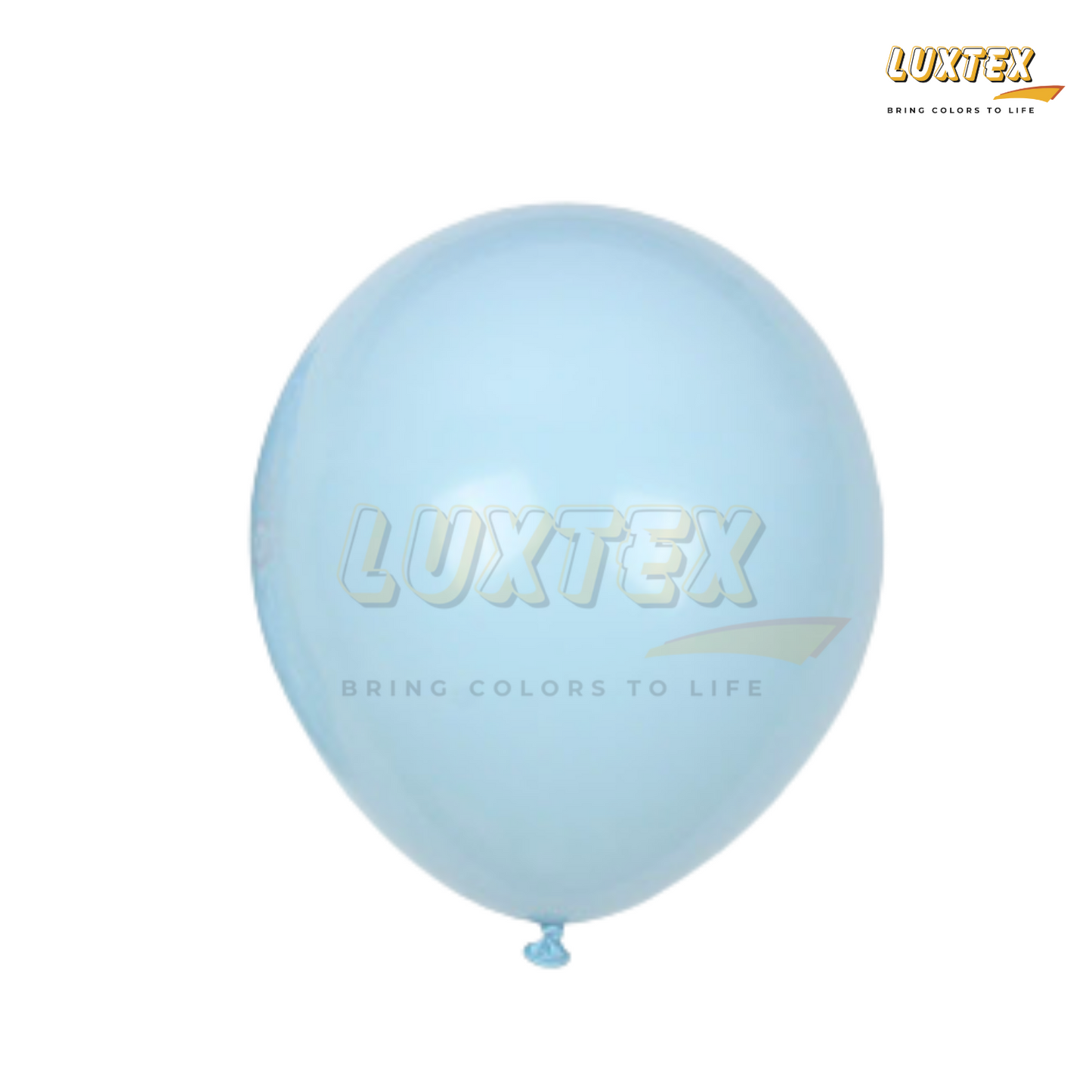 Luxtex 12 Inch Macaron Latex Balloons, Macaron Blue