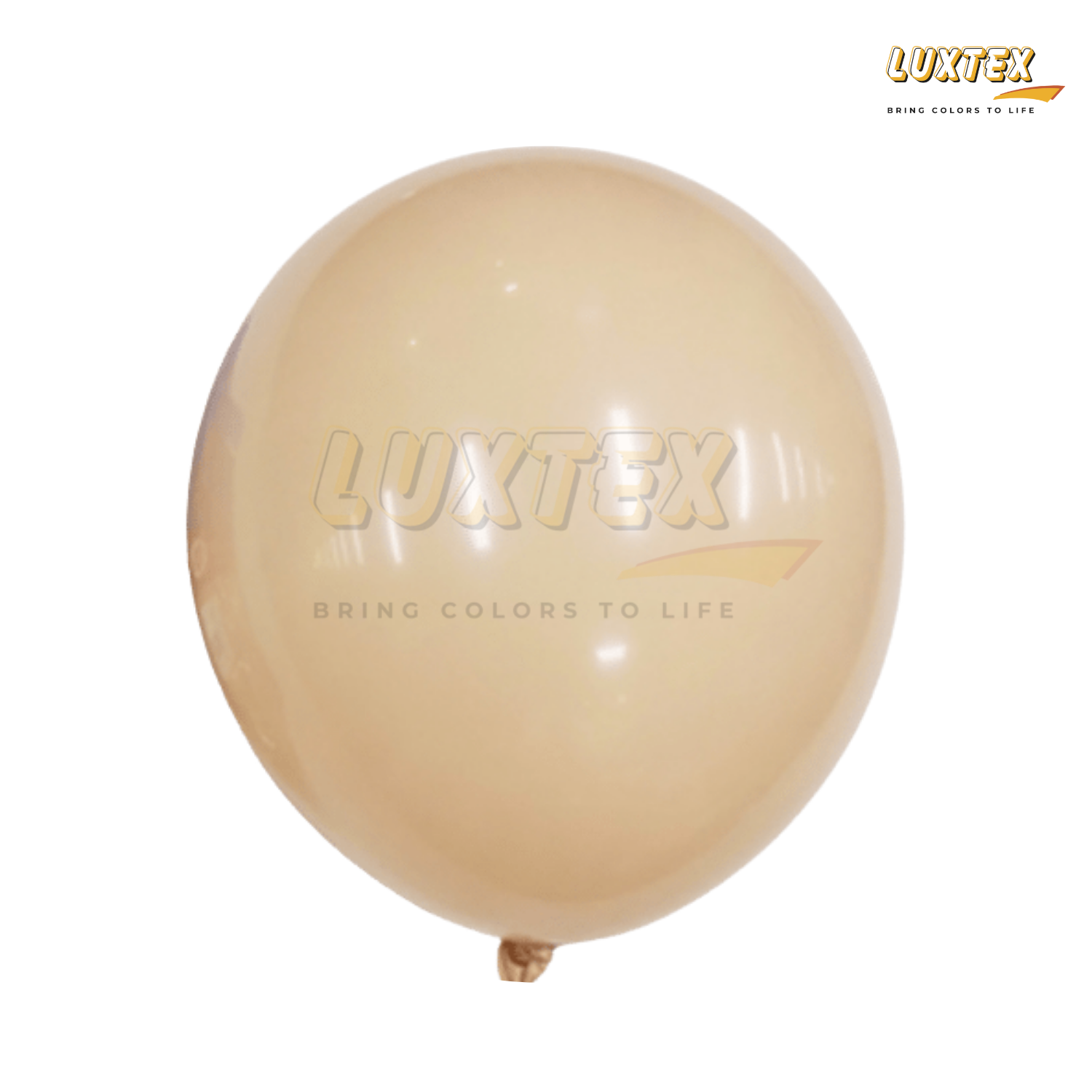 Luxtex 12 Inch Matte Latex Balloons, Blush