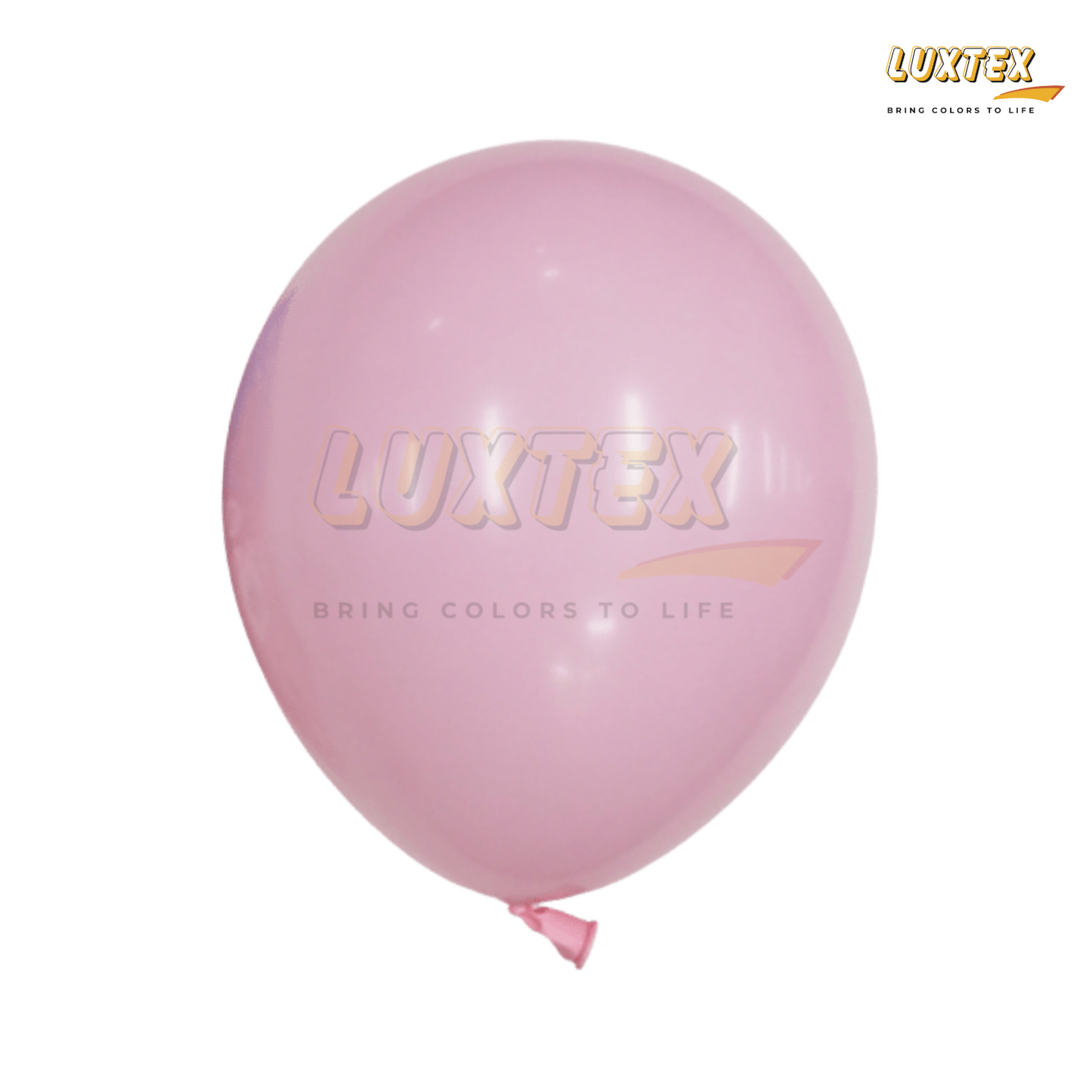 Luxtex 12 Inch Matte Latex Balloons, Baby Pink