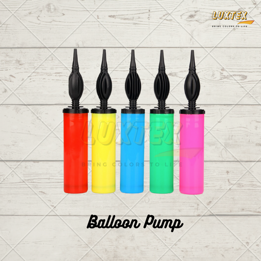 Luxtex Balloon Hand Pump (Random Color)