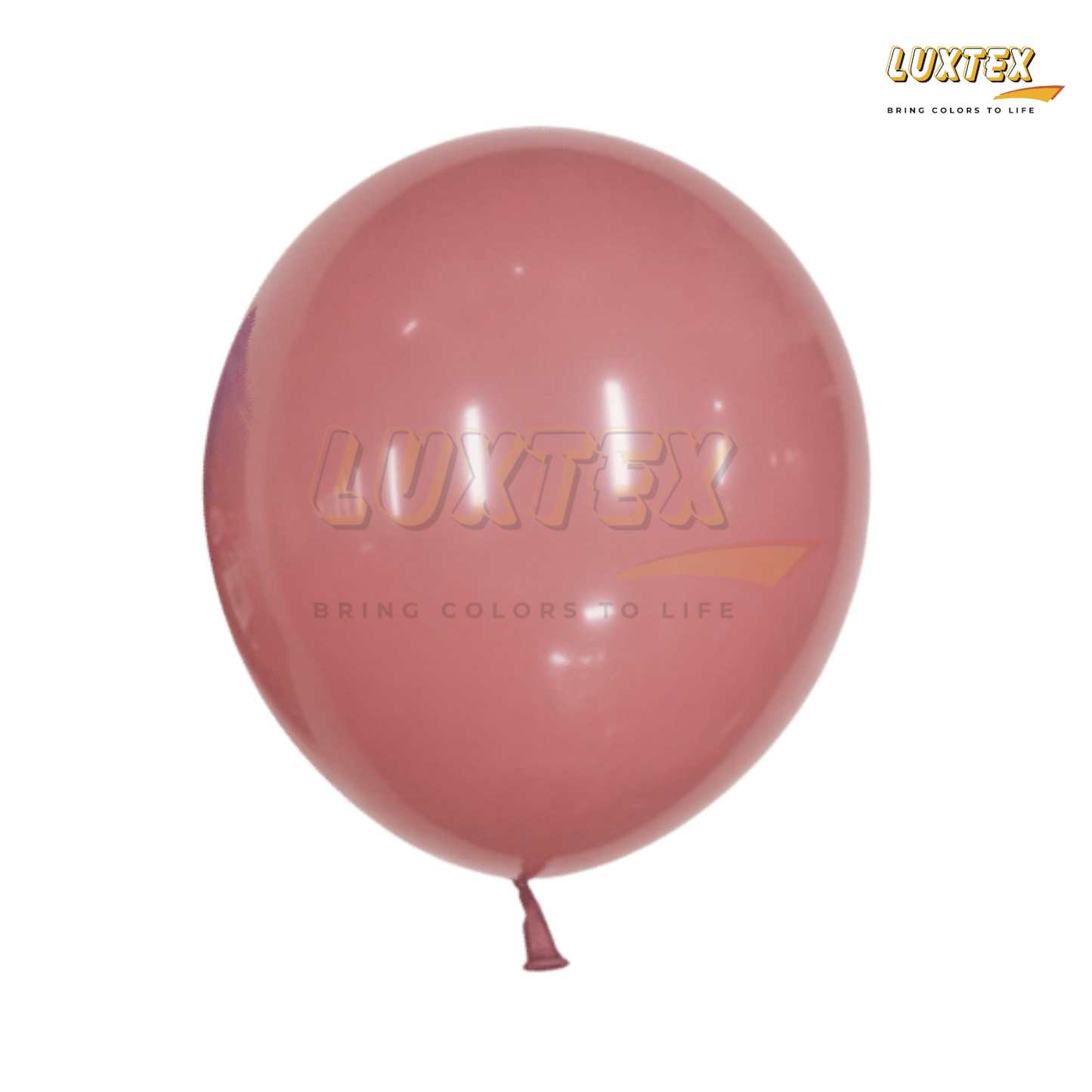 Luxtex 5 ILuxtex 5 Inch Matte Latex Balloons, Rosewood