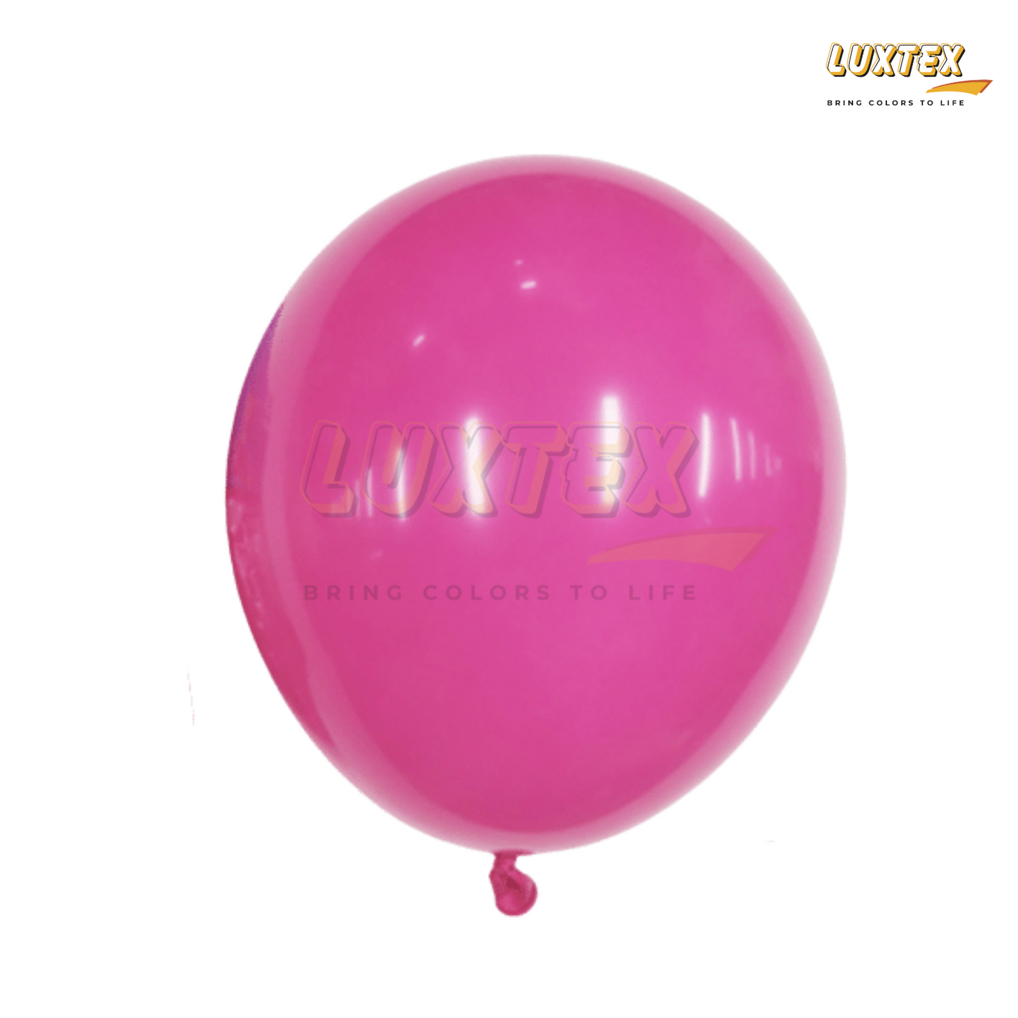 Luxtex 5 Inch Matte Latex Balloons, Light Rose Pink