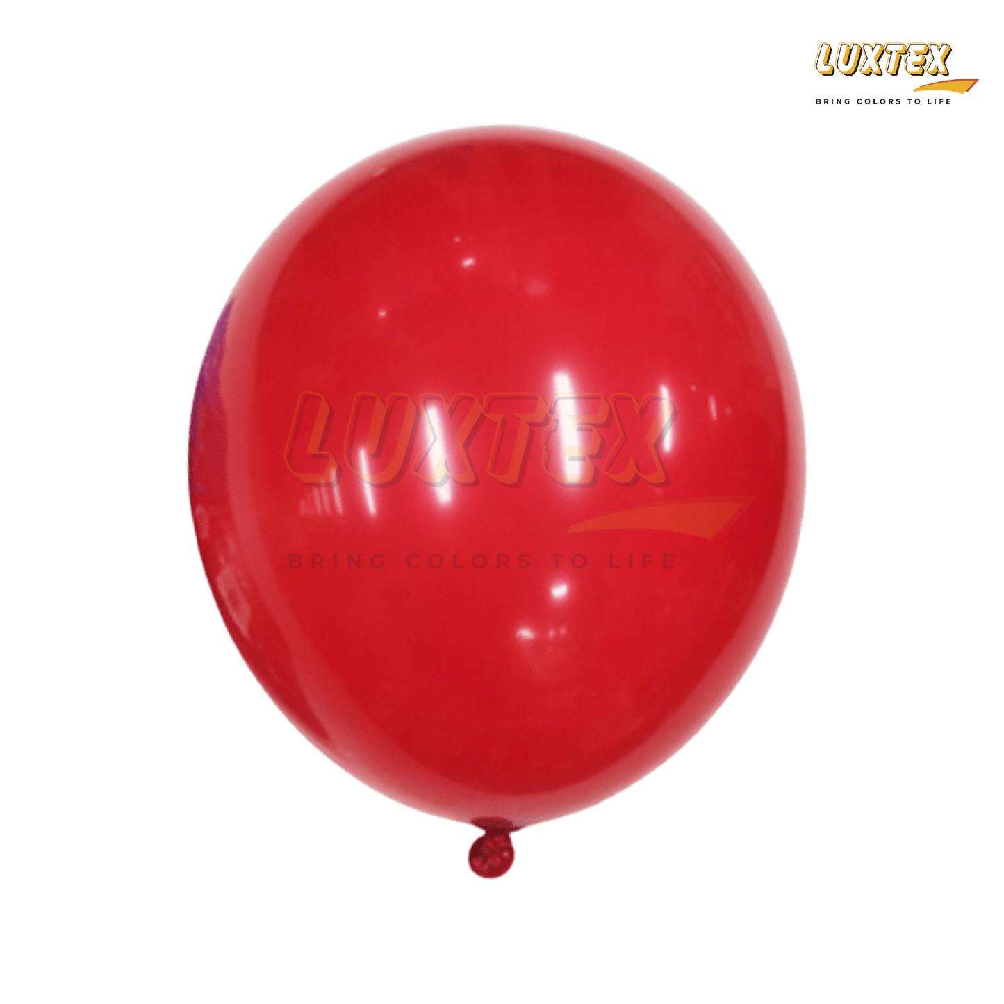 Luxtex 12 Inch Matte Latex Balloons, Garnet