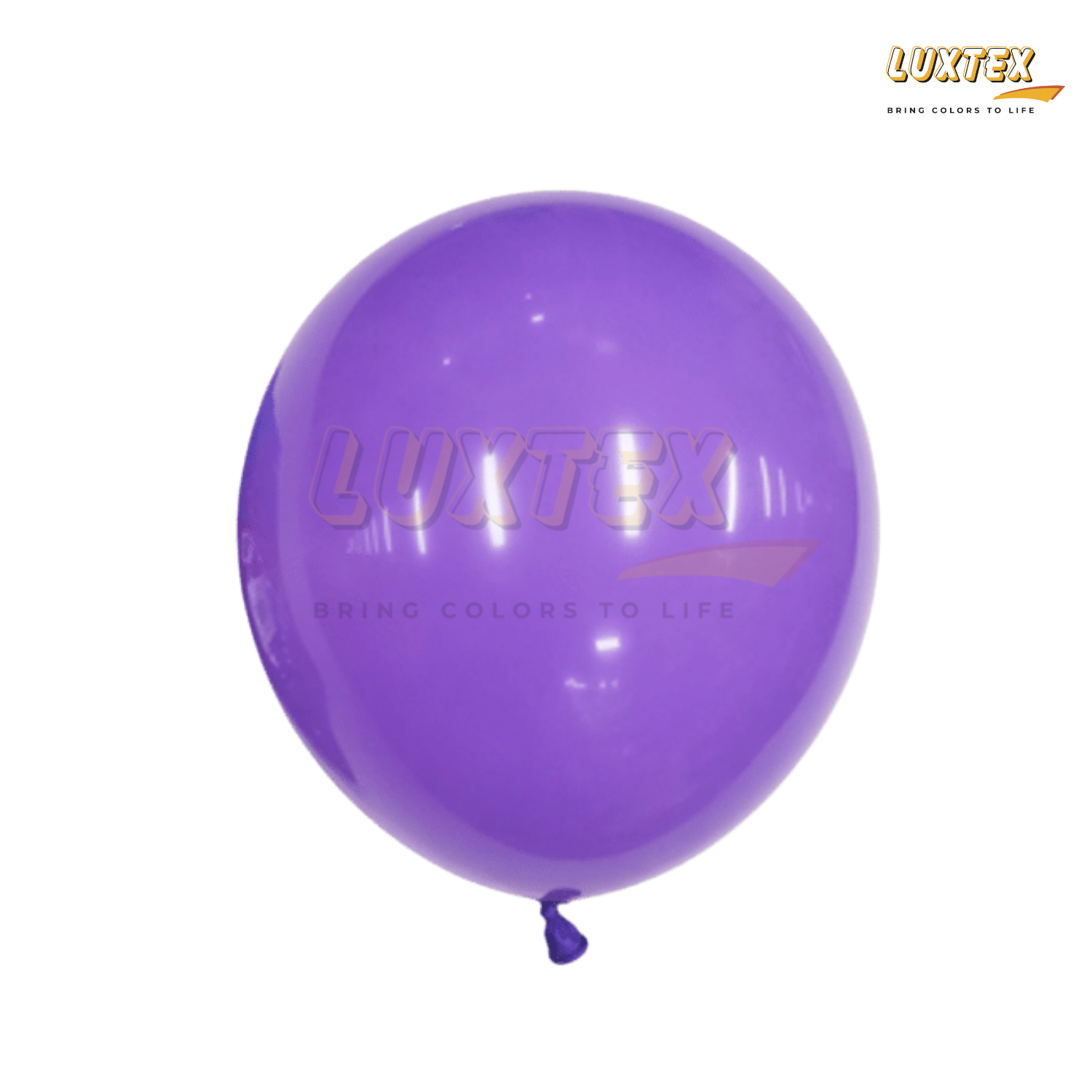 Luxtex 5 Inch Matte Latex Balloons, Light Purple