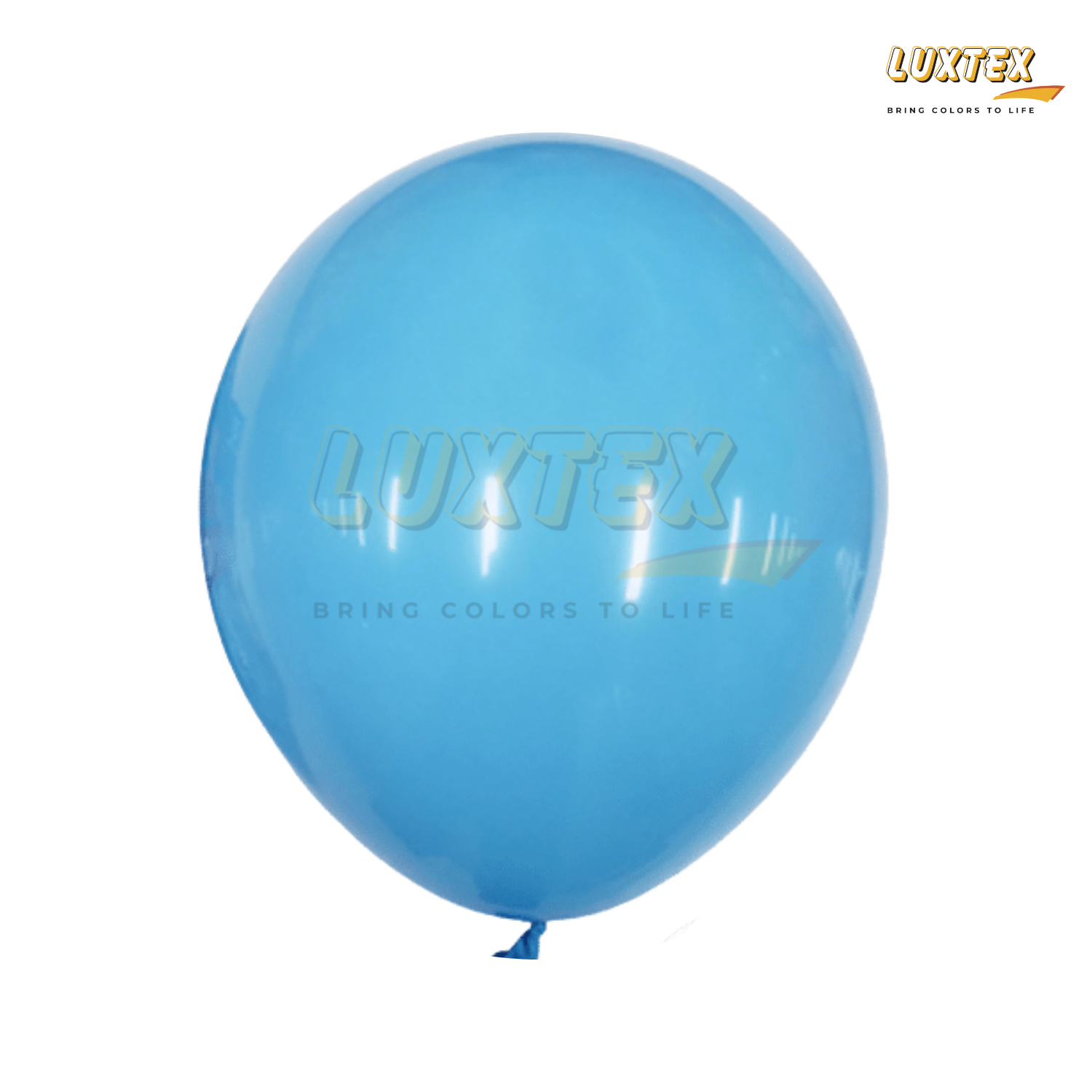 Luxtex 5 Inch Matte Latex Balloons, Light Blue