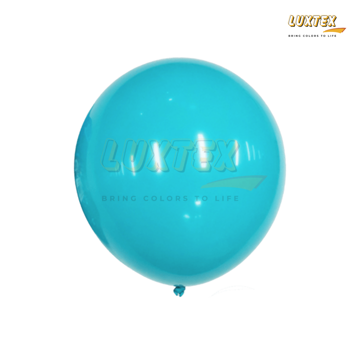 Luxtex 12 Inch Matte Latex Balloons, Tiffany Blue