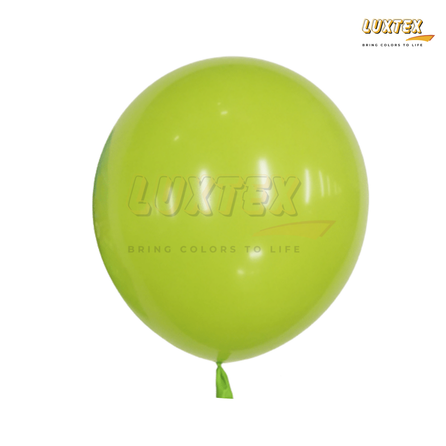 Luxtex 12 Inch Matte Latex Balloons, Mid Green