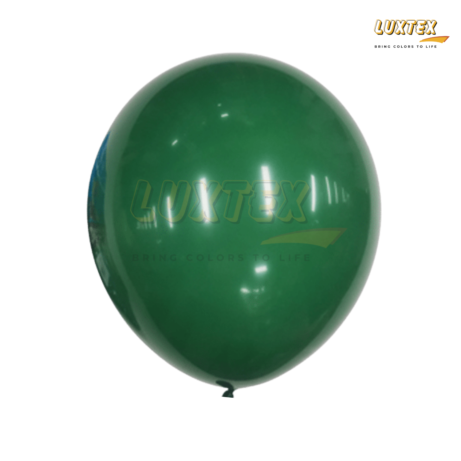 Luxtex 5 Inch Matte Latex Balloons, Dark Green