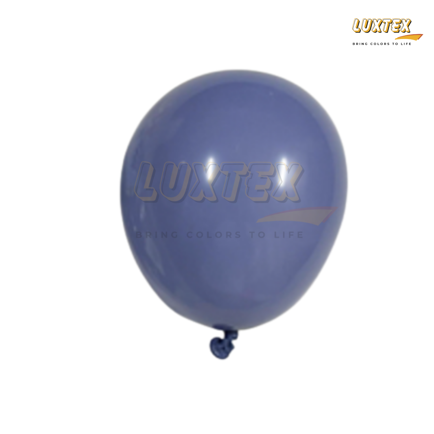 Luxtex 12 Inch Retro Latex Balloons, Blue Grey