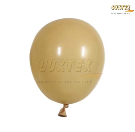 Luxtex 5 Inch Macaron Latex Balloons, Macaron Yellow