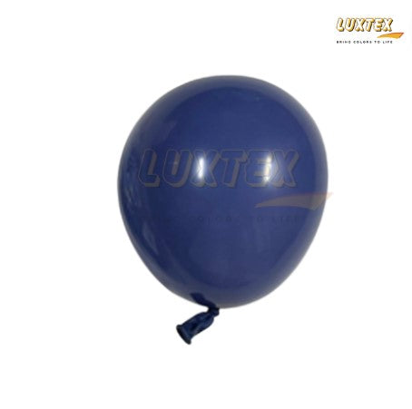 Luxtex 5 Inch Macaron Latex Balloons, Hazy Blue