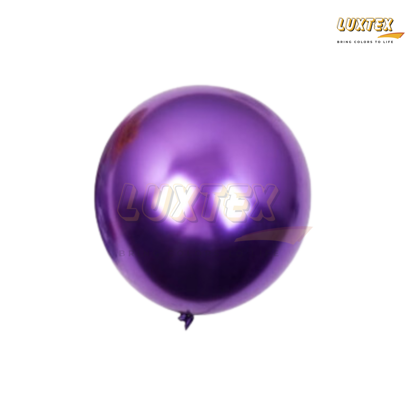 36 Inch Standard Chrome Balloon