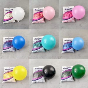Orangetex 12 Inch Latex Balloons (10 Pcs/Pack)