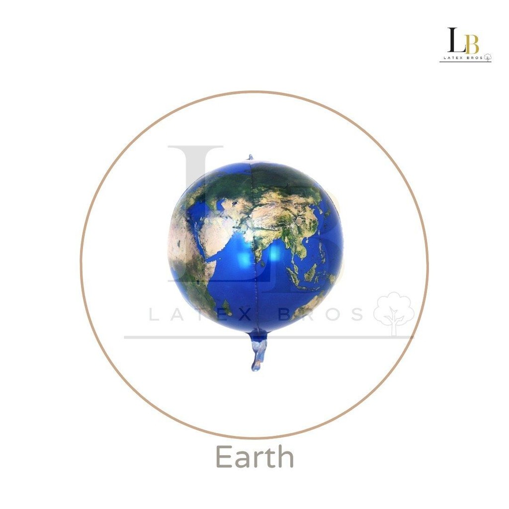 22 Inch Orbz Galaxy Print Foil Balloon - Image 3