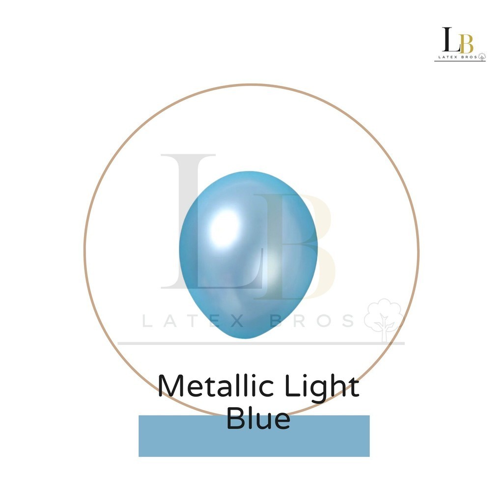 12 Inch High Quality 3.2g Metallic Latex Balloon (10 pieces/pack) - Image 23