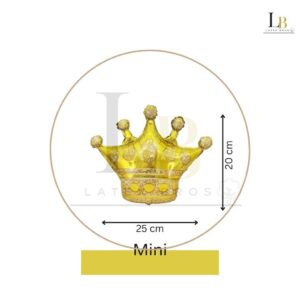 Gold Crown Foil Balloon (Ready Stock)