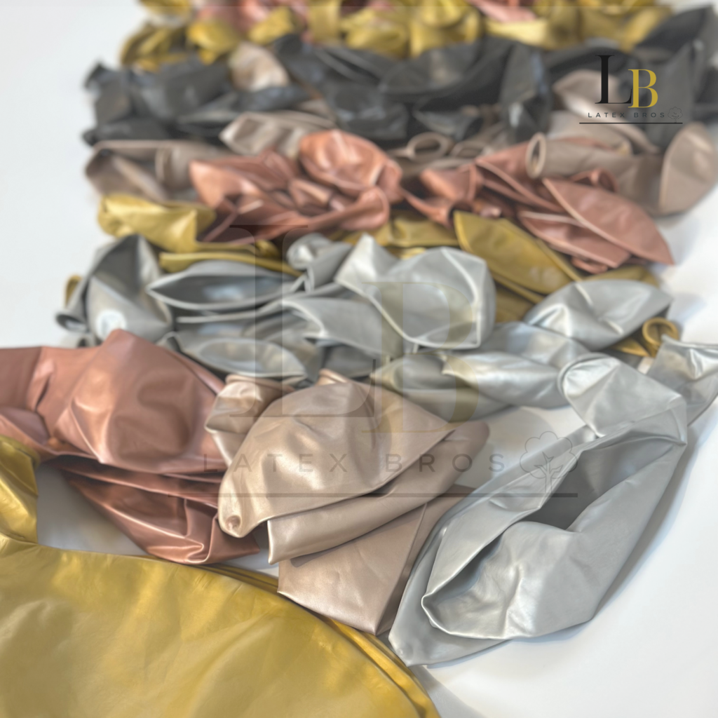 chrome balloons