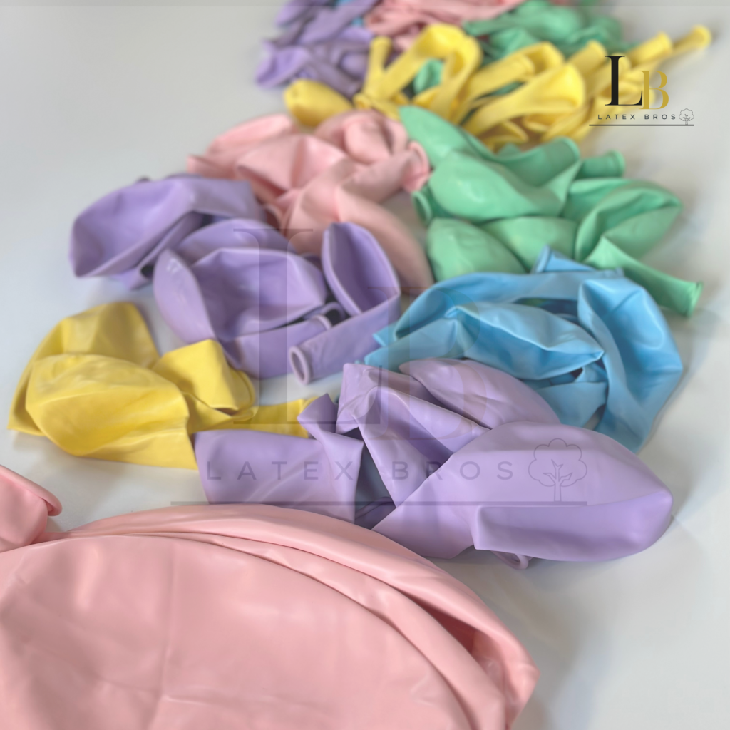 macaron pastel balloons malaysia